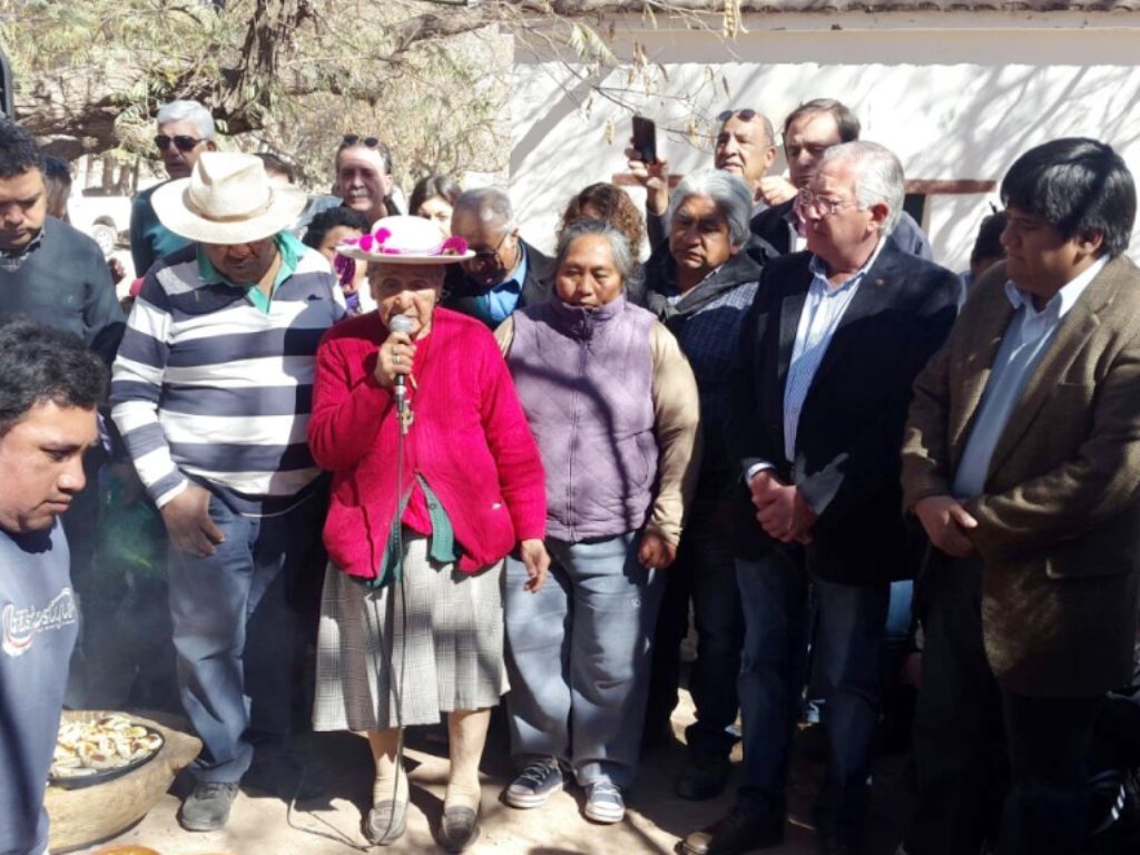 Fellner con Josefina