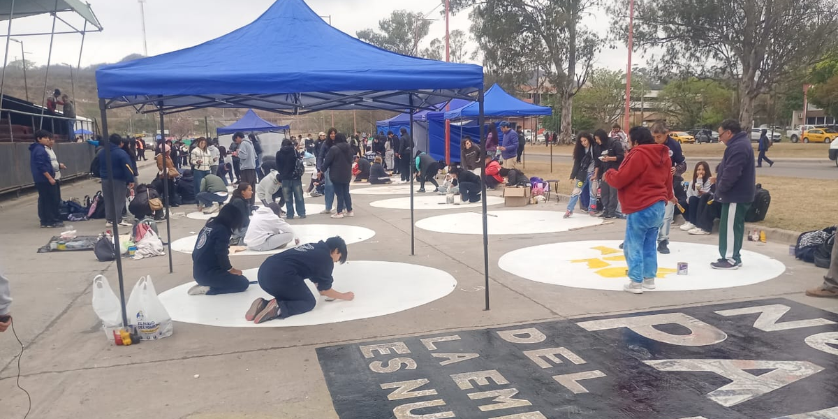 Pintada Estudiantil 2026.