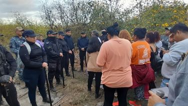 Búsqueda de una joven en Fraile Pintado que desapareció el sábado.