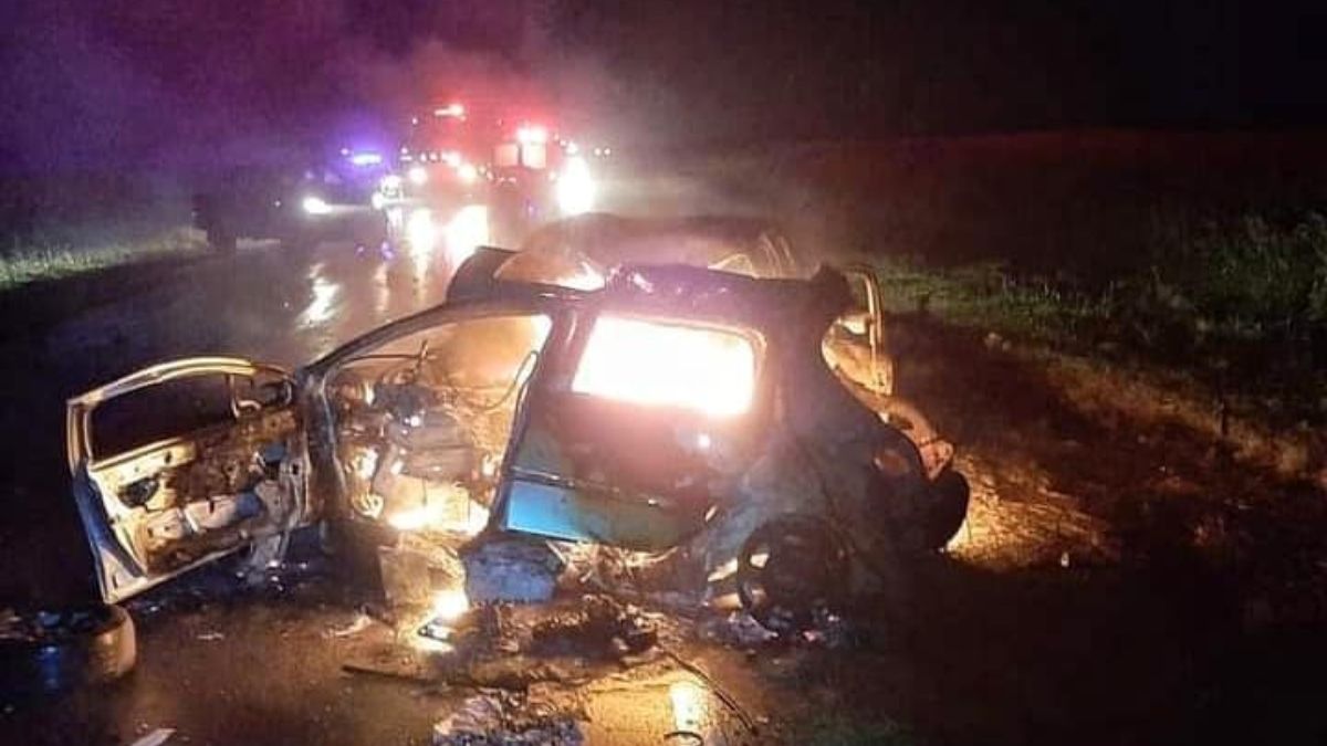 Cinco integrantes de una familia fallecieron este lunes en un accidente de tránsito ocurrido en la ruta nacional 35.