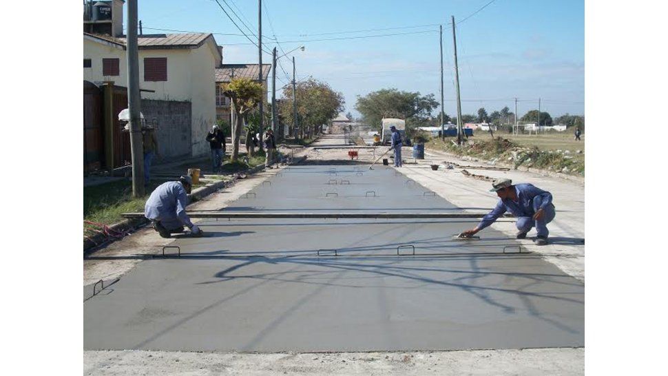 Pavimentación en Alto Comedero