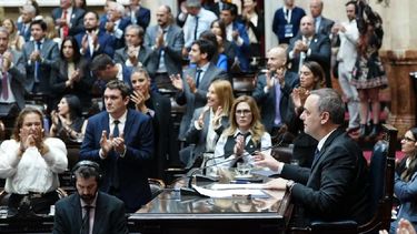 Manuel Adorni en Diputados