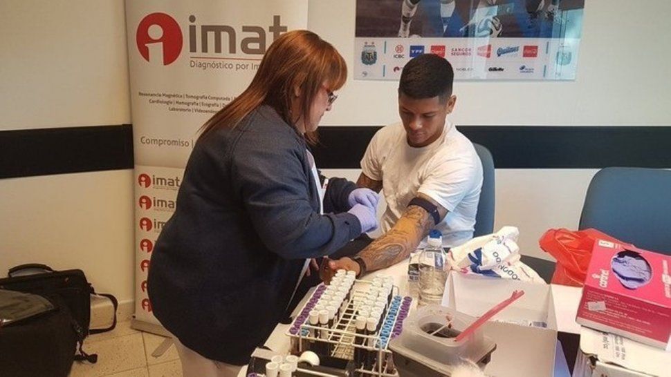 Los jugadores se hicieron estudios médicos