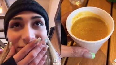 Influencer tucumana se indignó por el precio de la sopa en Bariloche.&nbsp;