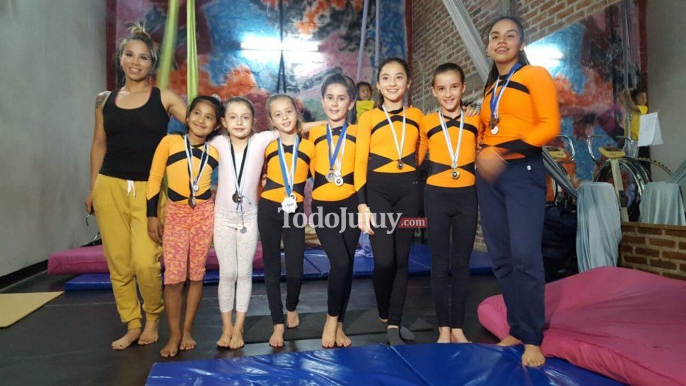 Jujeñas representarán a la provincia en el Torneo Argentino de Acrotelas