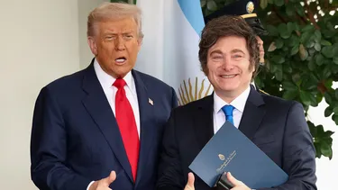 Trump y Milei. Trump y Milei.