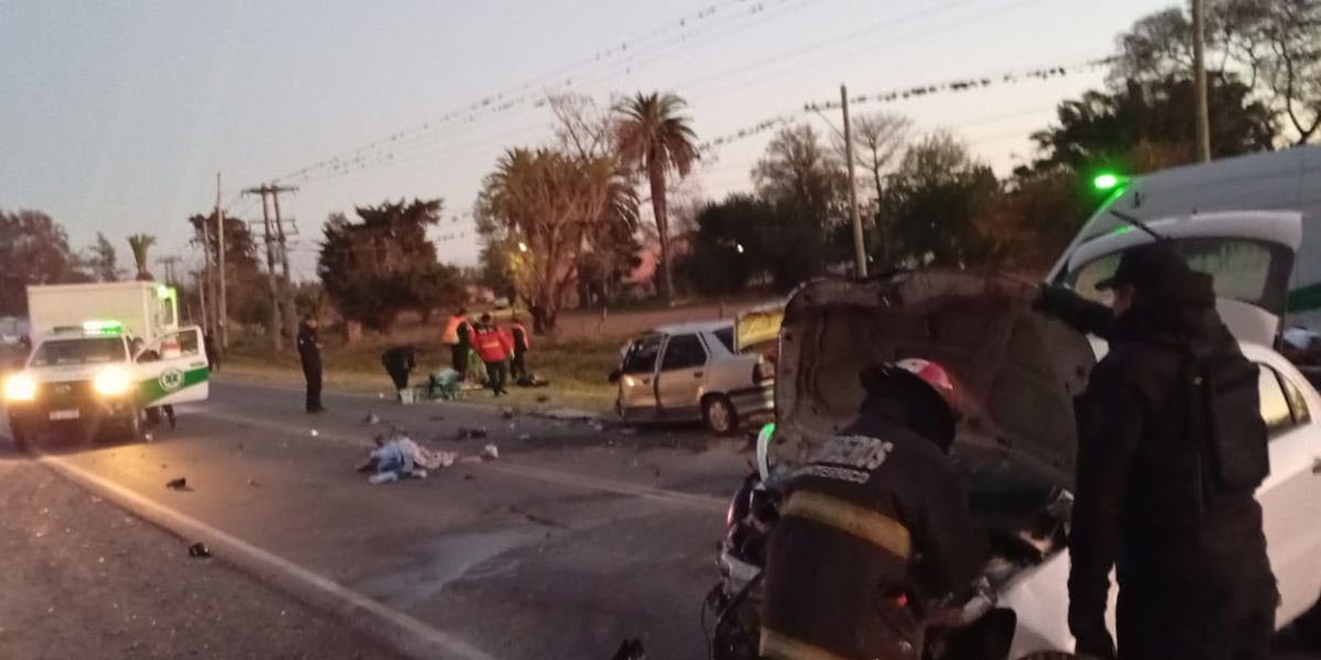 Choque en Monterrico.