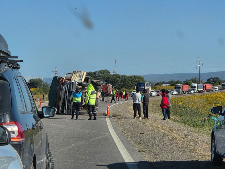 Accidente en Ruta 34.