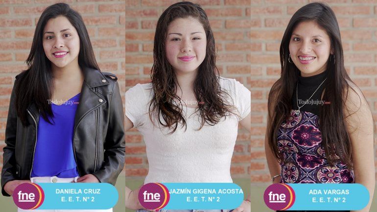 Candidatas de la EET 2