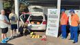 salieron de san pedro con 10 kilos de cocaina en un tubo de gas