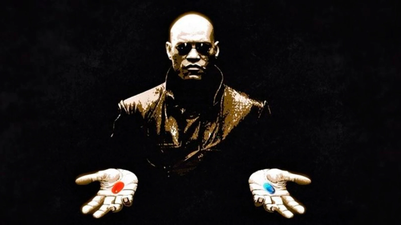 Las famosas líneas de Morfeo en The Matrix sobre la píldora azul y la píldora roja son emblemáticas de una elección mucho más profunda y más profunda que cada individuo enfrenta en la vida: la elección entre la ignorancia cómoda y la verdad a menudo perturbadora.
