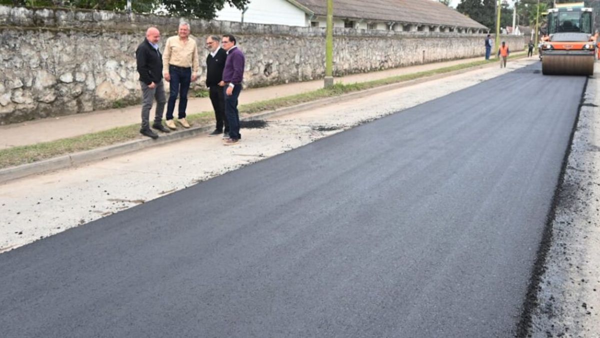 Avanzan lostrabajos de repavimentación en la avenida Bolivia
