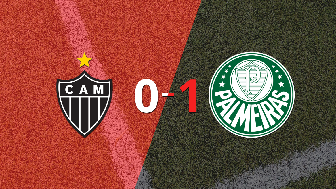la victoria del duelo de ida quedo para palmeiras