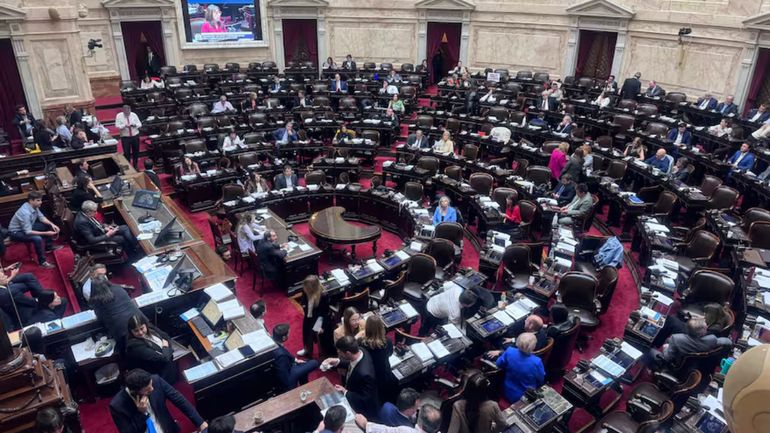 Sesiòn en Diputados