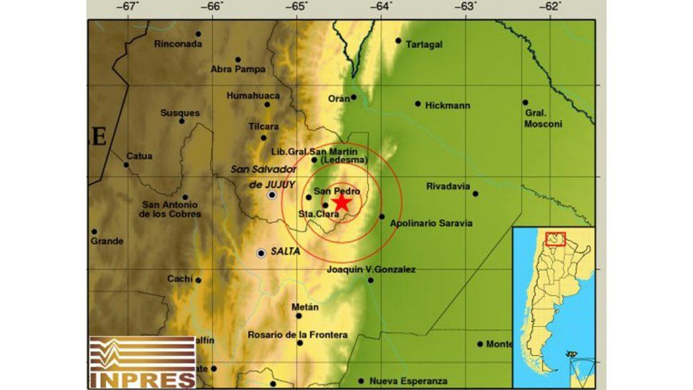 Sismo - Imágen del registro