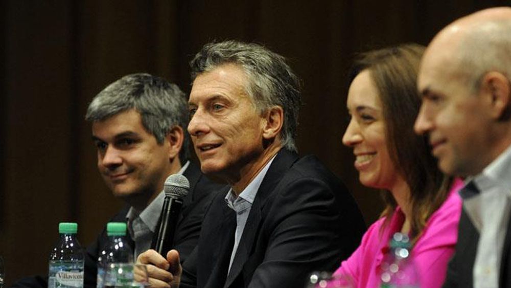 Macri en conferencia de prensa