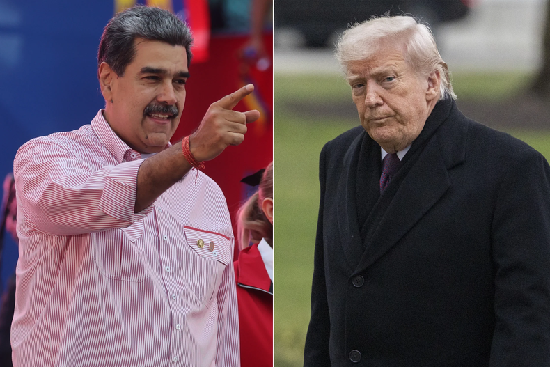 Donald Trump captur&oacute; a Nicol&aacute;s Maduro