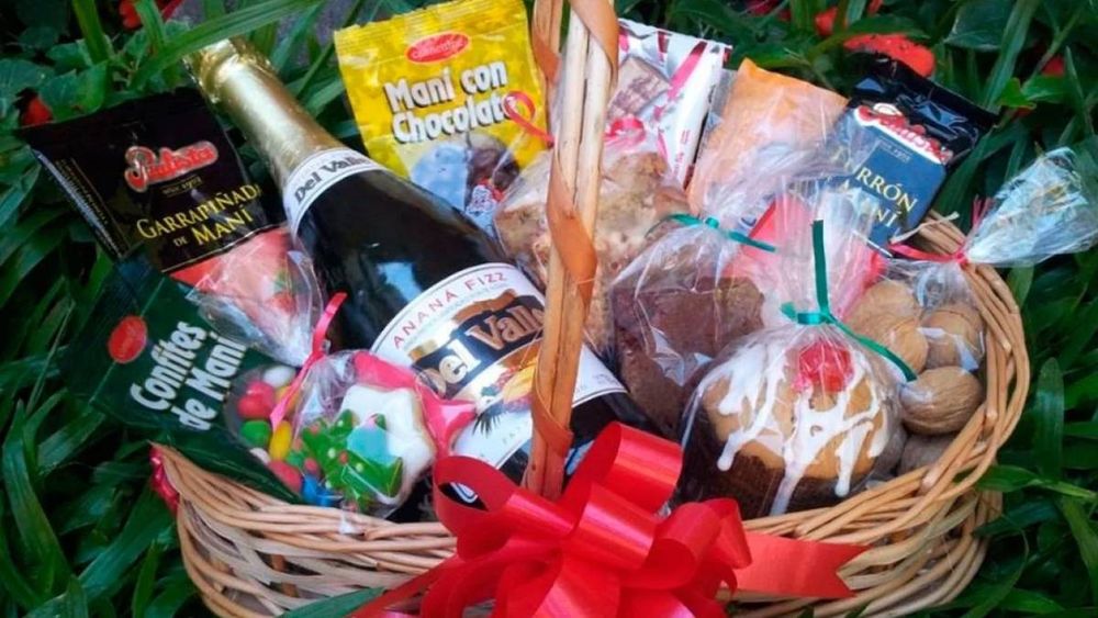 Canasta navideña Canasta navideña