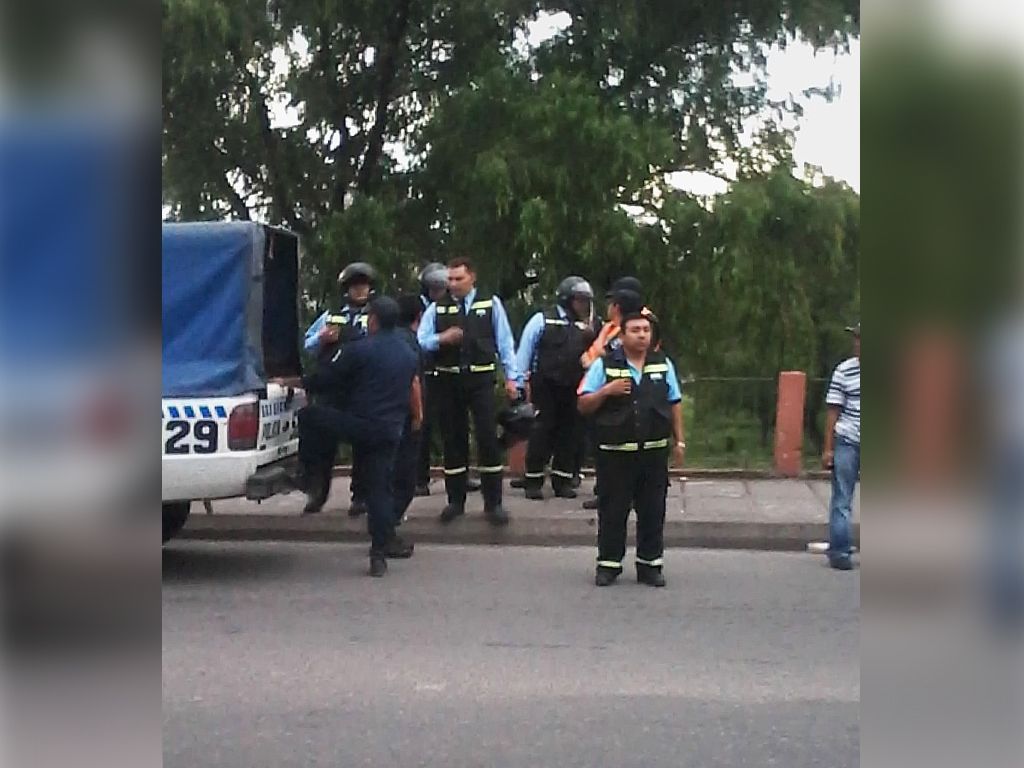 Momento de la detención