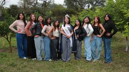 Candidatas de la Agrotécnica El Brete para la FNE 2026.
