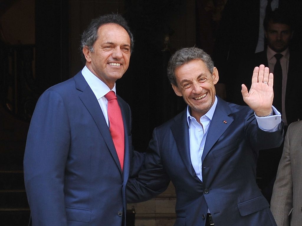 Scioli con Sarkozy