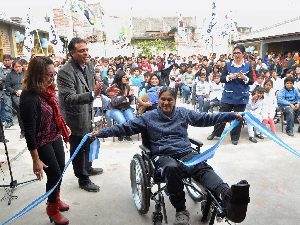 Inauguración en Esc. "Salim Quintar"