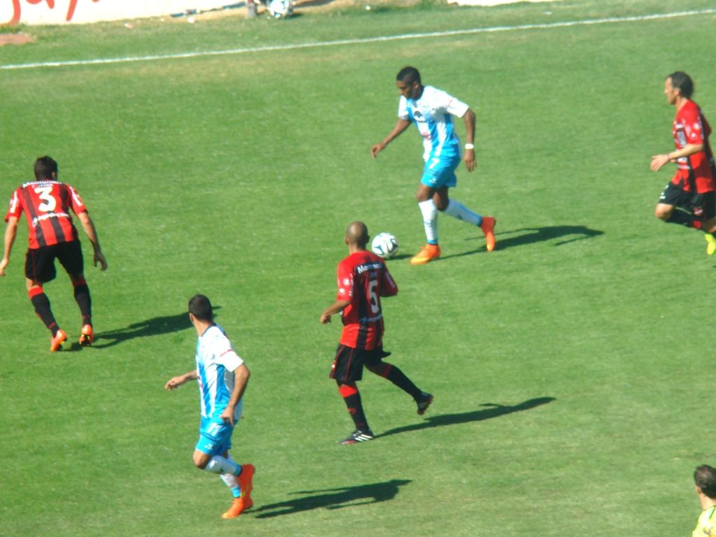 Peralta fue la figura del partido