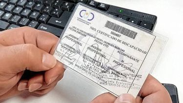 Certificado Único de Discapacidad sin vencimiento