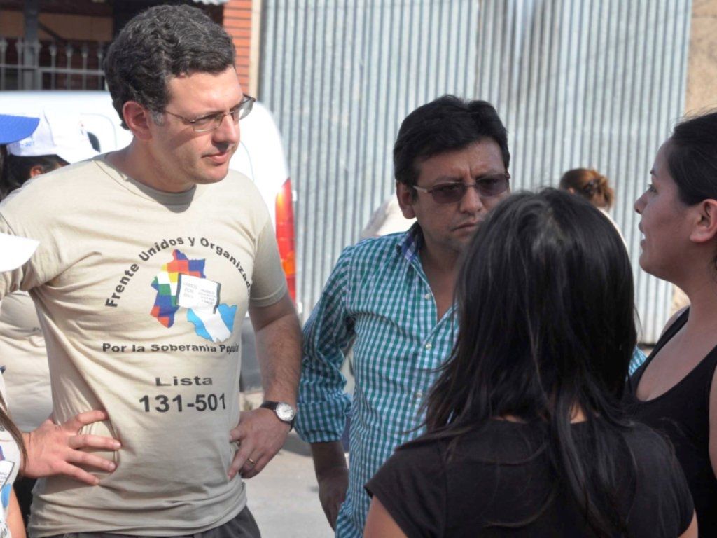 Caminata de candidatos