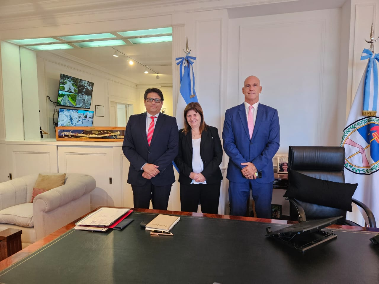funcionarios jujenos se reunieron con la ministra patricia bullrich