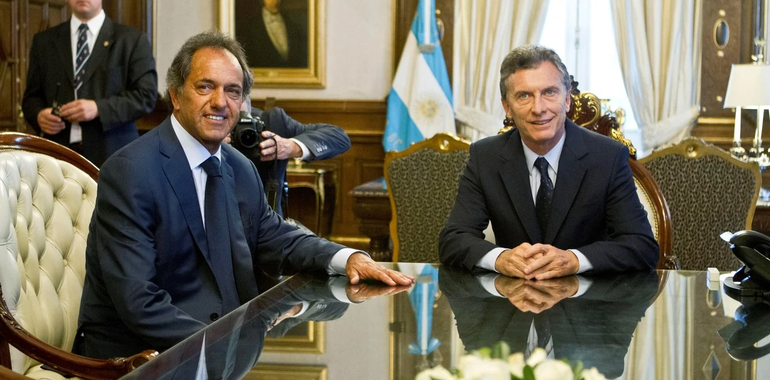 El primer balotaje se dio entre Macri y Scioli, en 2015