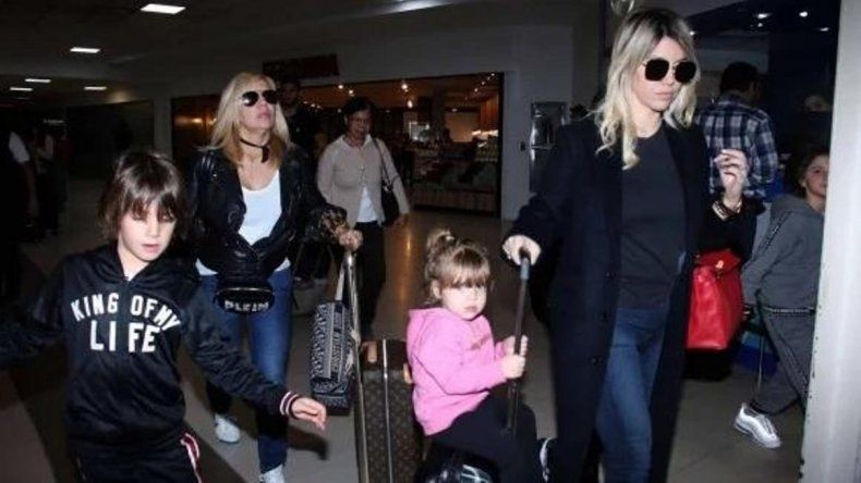 Wanda Nara y Mauro Icardi llegaron al país para celebrar año nuevo