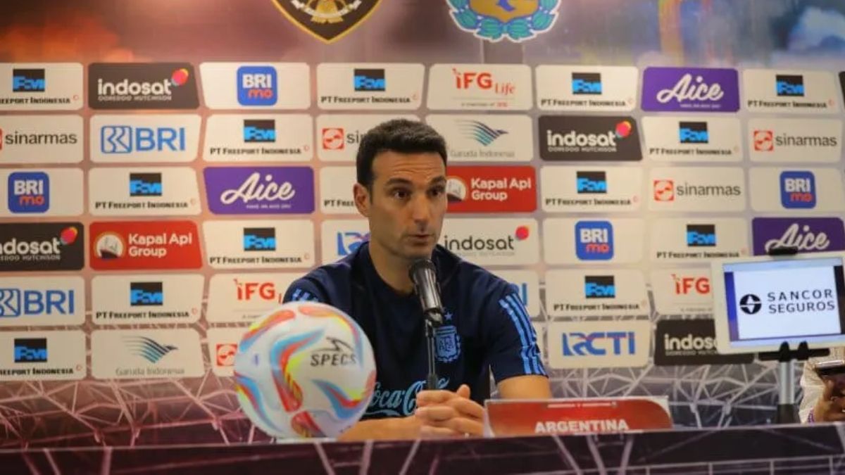 Conferencia de prensa de Lionel Scaloni