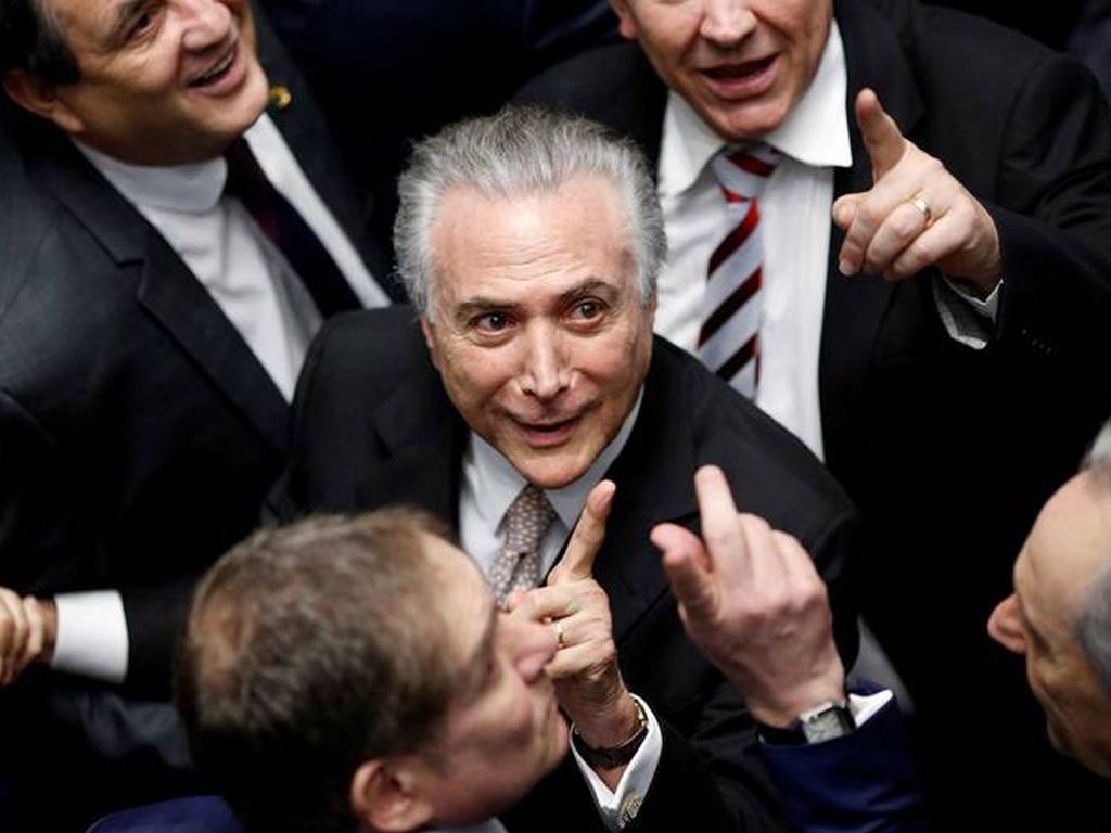 Temer nuevo presidente