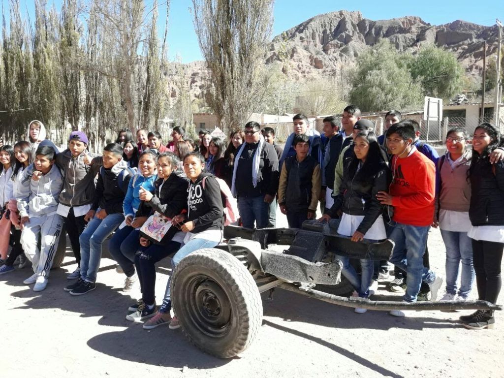 Tilcara presente en la FNE