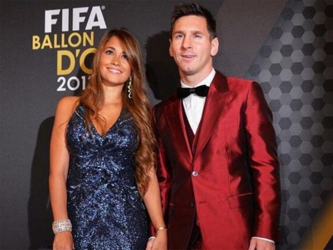 El vistoso traje de Messi