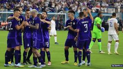 La Seleccion Argentina enfrenta a Jamaica
