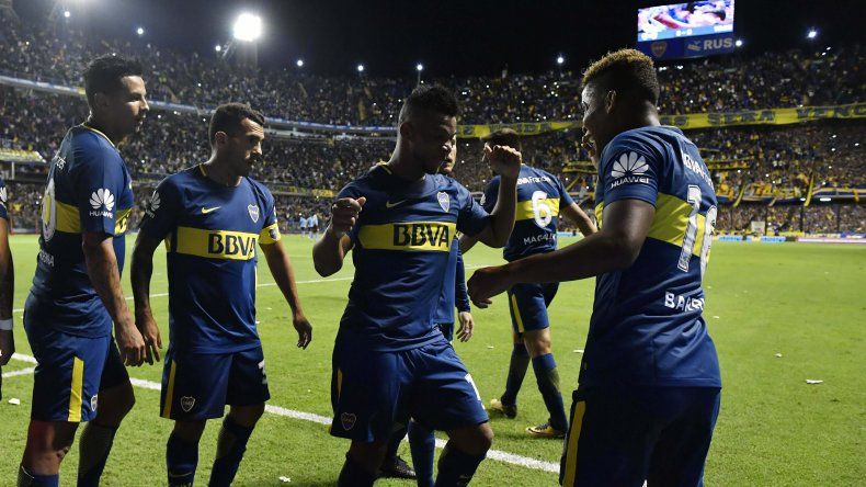 Festejó Boca