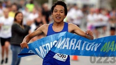 El jujeño Miguel Maza ganó la media maratón de Mar del Plata