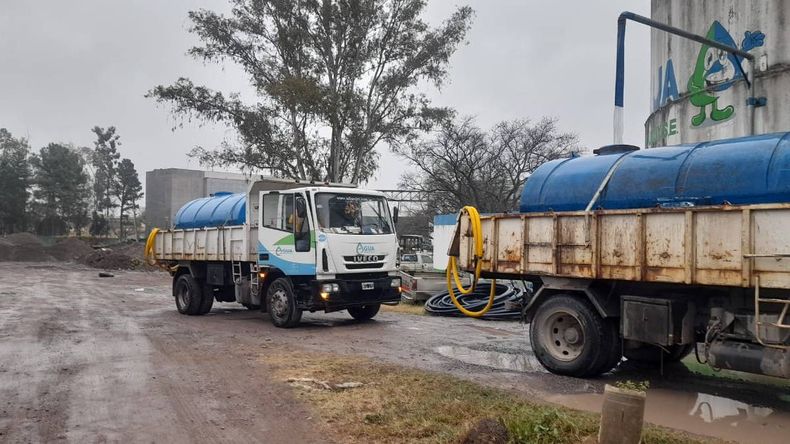 agua potable camiones