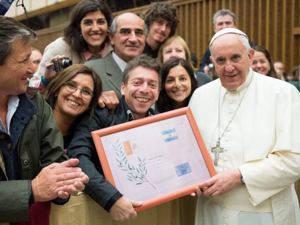 El Papa y un recuerdo muy especial