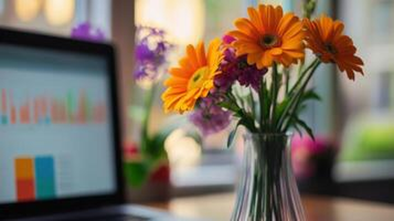 Un estudio reciente comprobó que colocar flores frescas en casa o en el trabajo reduce el estrés, eleva la energía y mejora el bienestar emocional.