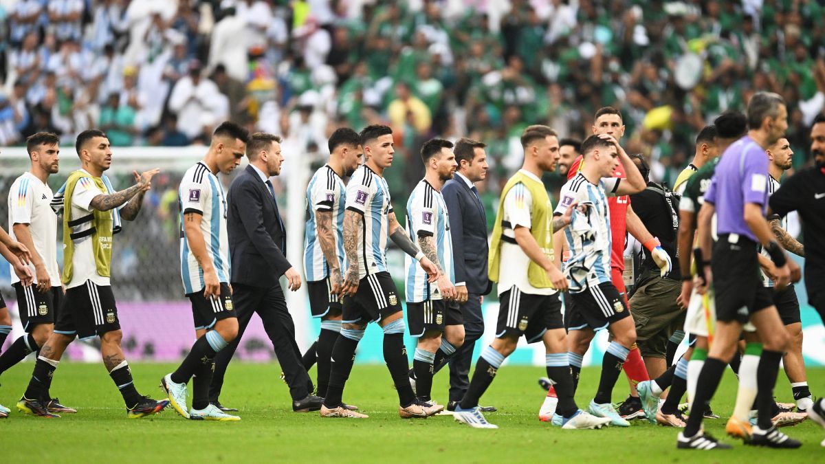Argentina debutó con derrota en el Mundial Qatar 2022