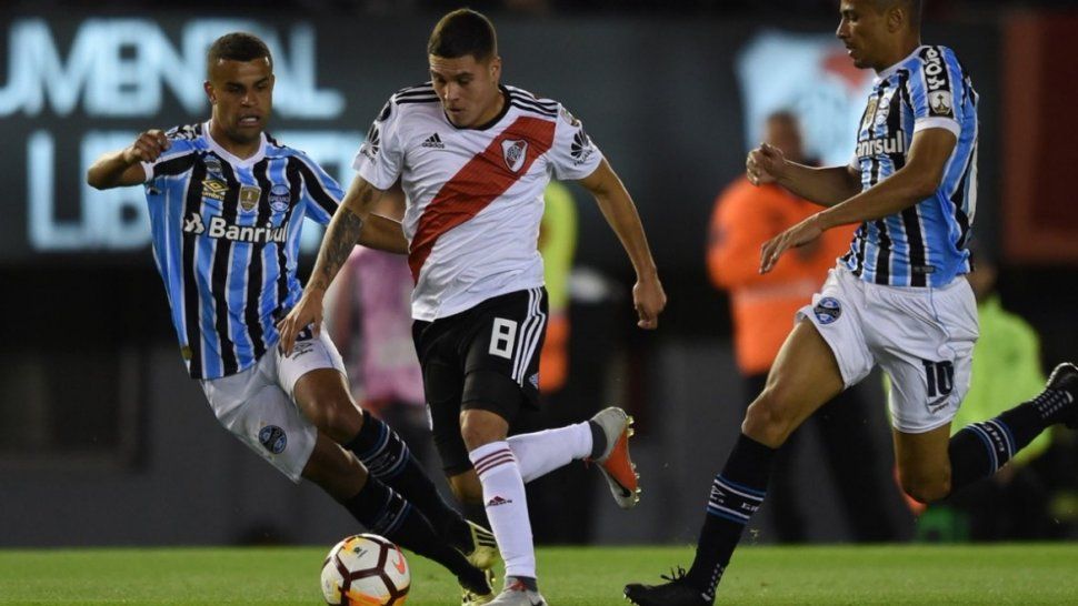 Gremio 1-River 1: el Millonario lo empató y está a tiro de la clasificación