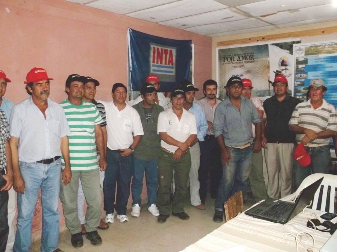 Productores capacitada