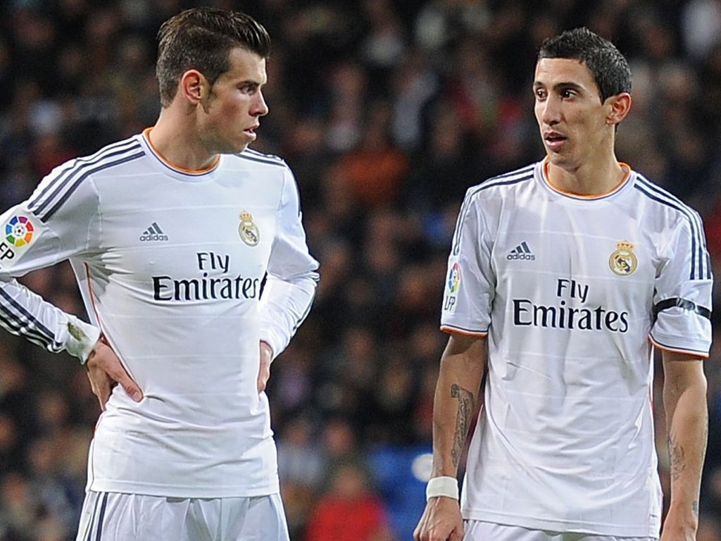 Bale junto a Di María