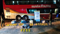 Jujeños detenidos con 45 kilos de cocaína