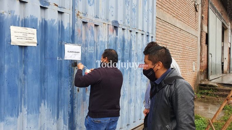 La semana pasada la empresa fue clausurada.