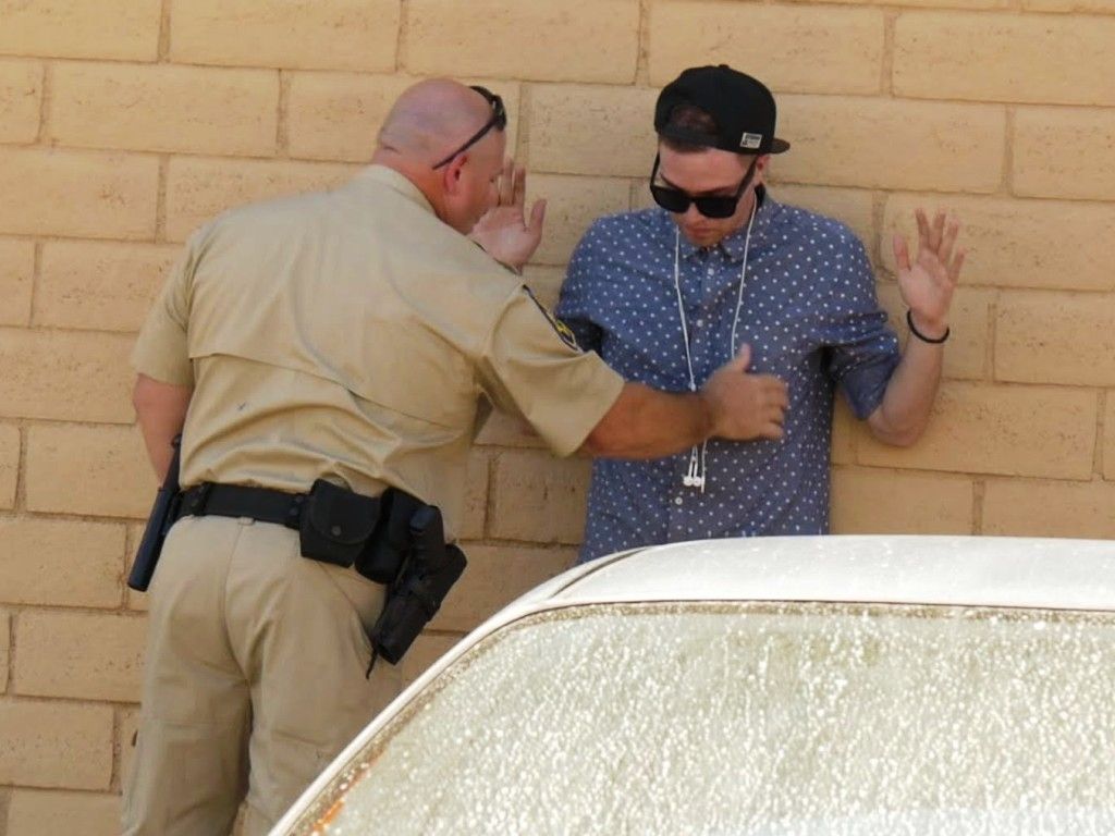 Momento de la detención