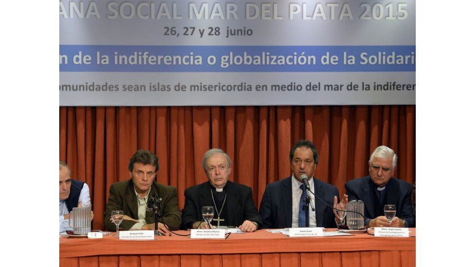 Scioli pidió escuchar al Papa